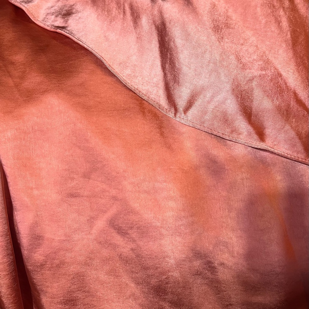 Lulu’s Small burnt peachy orange soft silky formal 2015 - Picture 12 of 12